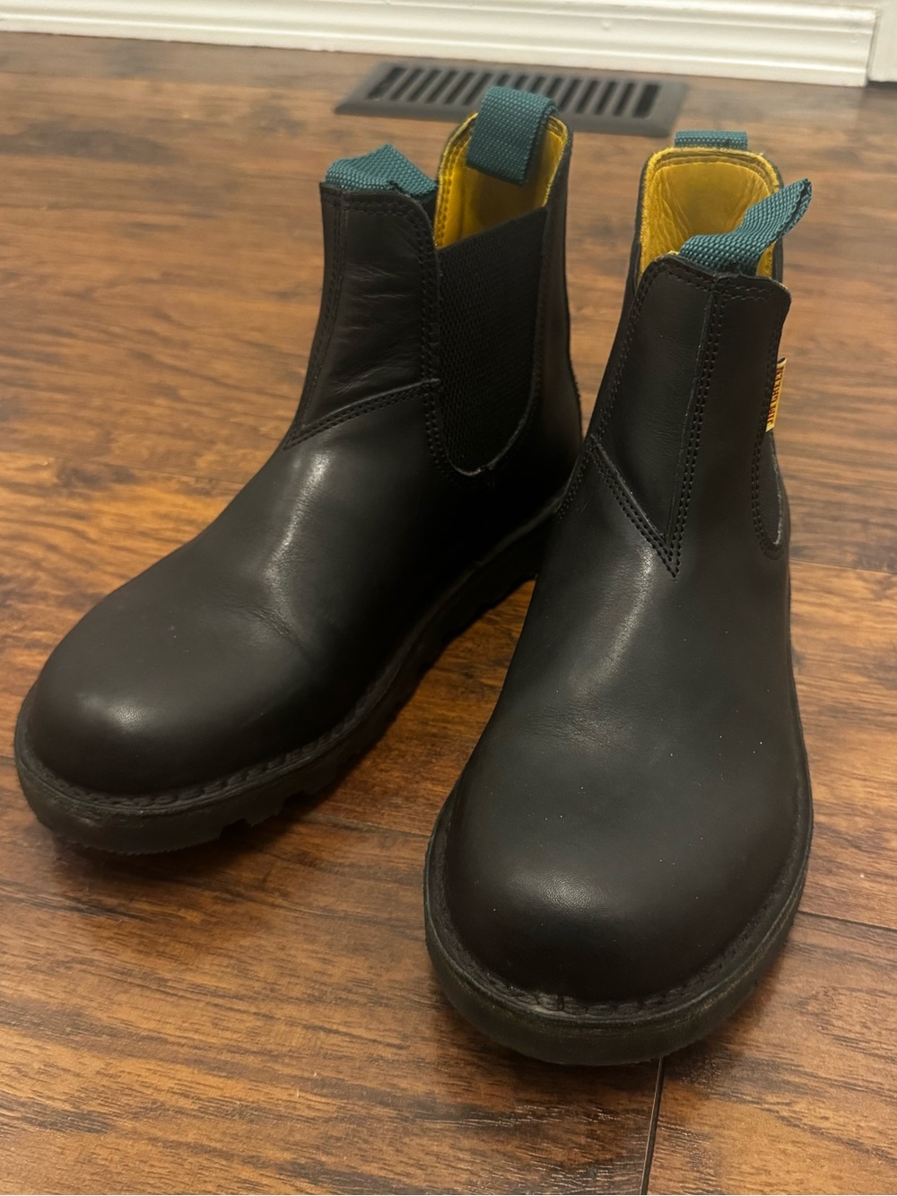 Jim Green Black Stockman Boot